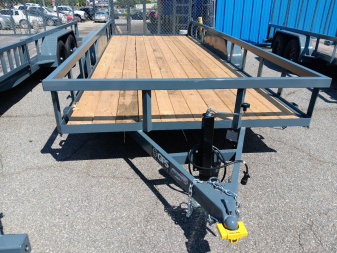 New 2025 GPS TRAILERS GTT 7X18TA 10K Utility Trailer