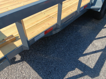 New 2025 GPS TRAILERS GTT 7X18TA 10K Utility Trailer