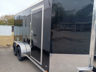 New 2025 FREEDOM TRAILERS 7X14TA2 Enclosed Cargo Trailer