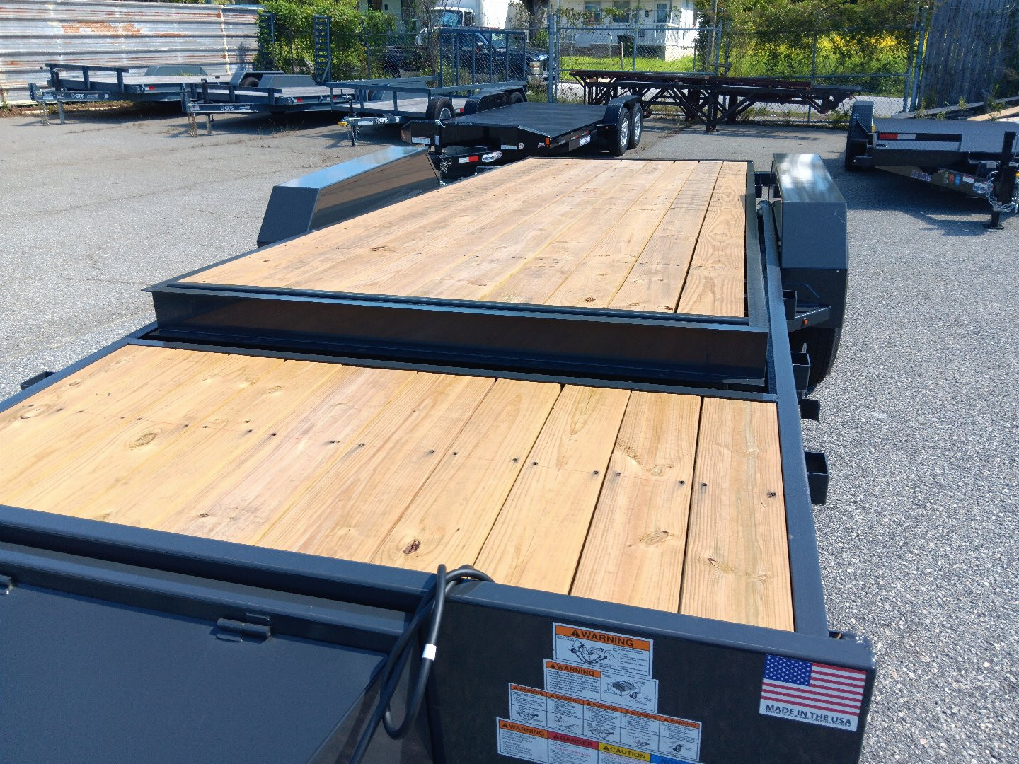 New 2025 Hillcrest Trailers 7X16+4TA 14K PARTIAL TILT Equipment Trailer