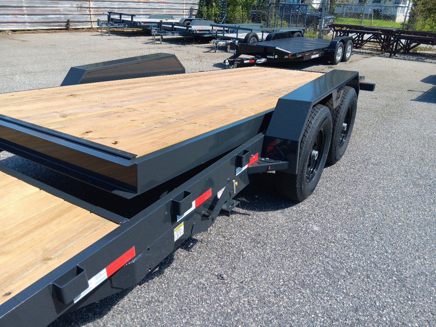 New 2025 Hillcrest Trailers 7X16+4TA 14K PARTIAL TILT Equipment Trailer
