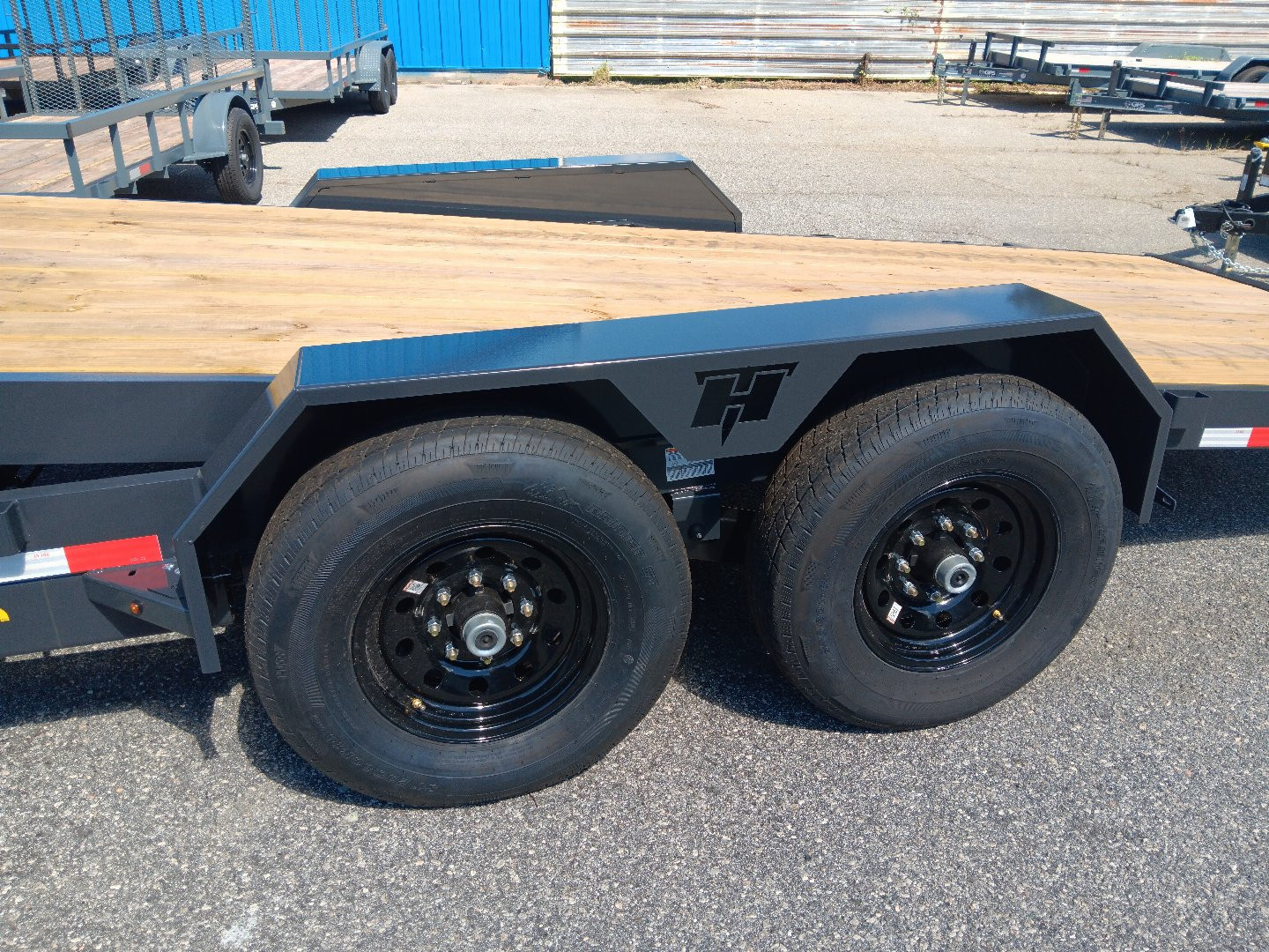 New 2025 Hillcrest Trailers 7X16+4TA 14K PARTIAL TILT Equipment Trailer