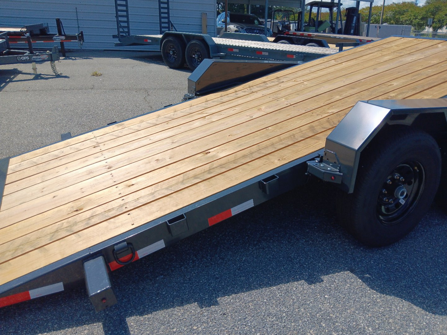 New 2025 Hillcrest Trailers 7X16+4TA 14K PARTIAL TILT Equipment Trailer