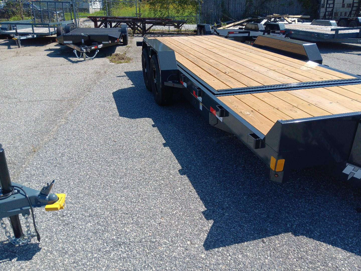 New 2025 Hillcrest Trailers 7X16+4TA 14K PARTIAL TILT Equipment Trailer