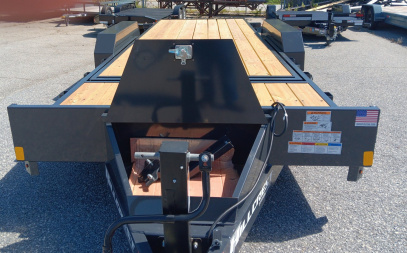 New 2025 Hillcrest Trailers 7X16+4TA 14K PARTIAL TILT Equipment Trailer