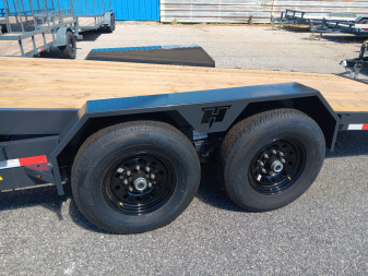 New 2025 Hillcrest Trailers 7X16+4TA 14K PARTIAL TILT Equipment Trailer