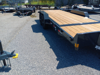 New 2025 Hillcrest Trailers 7X16+4TA 14K PARTIAL TILT Equipment Trailer