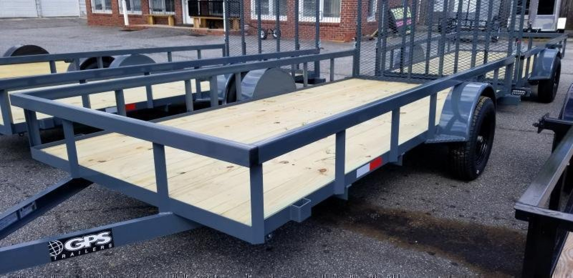 New 2025 GPS TRAILERS GT 6X14SA DT Utility Trailer