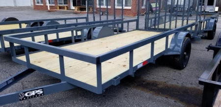 New 2025 GPS TRAILERS GT 6X14SA DT Utility Trailer