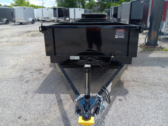 New 2024 Hawke Trailers Cardinal 5X8SA 5K Low Profile Dump Trailer