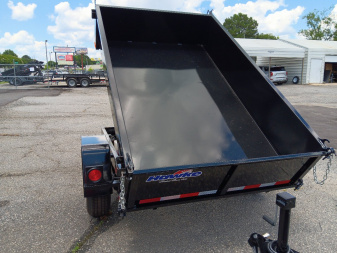 New 2024 Hawke Trailers Cardinal 5X8SA 5K Low Profile Dump Trailer