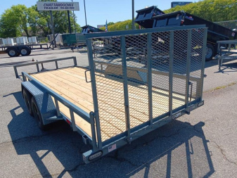 New 2024 GPS TRAILERS GTT 7X18TA ATV Utility Trailer