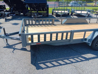 New 2024 GPS TRAILERS GTT 7X18TA ATV Utility Trailer