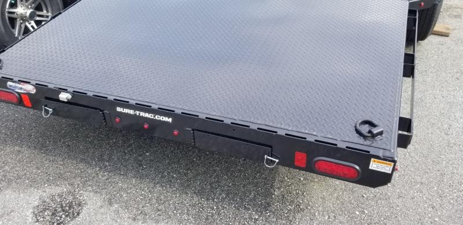 New 2022 Sure-Trac 7X20TA (16+4) Steel Deck Car Hauler Trailer  10K