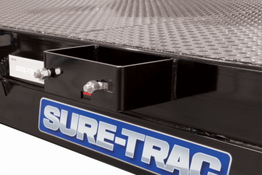 New 2022 Sure-Trac 7X20TA (16+4) Steel Deck Car Hauler Trailer  10K