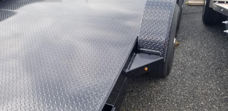 New 2022 Sure-Trac 7X20TA (16+4) Steel Deck Car Hauler Trailer  10K