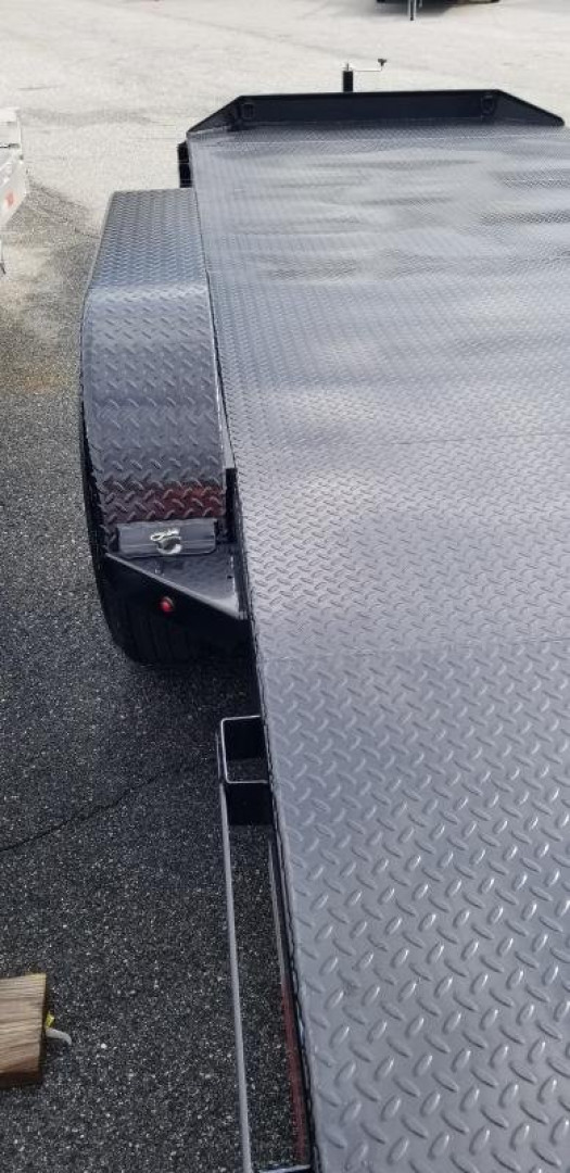 New 2022 Sure-Trac 7X20TA (16+4) Steel Deck Car Hauler Trailer  10K