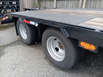 New 2022 Anderson Manufacturing 8.5X25 10 Ton Gooseneck Workhorse Series Equipment Trailer