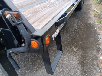 New 2022 Anderson Manufacturing 8.5X25 10 Ton Gooseneck Workhorse Series Equipment Trailer