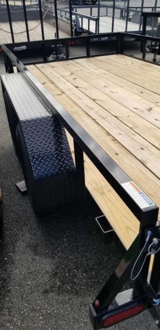 New 2023 Anderson Manufacturing LST 7X14TA Utility Trailer