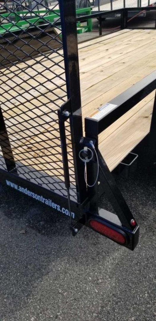 New 2023 Anderson Manufacturing LST 7X14TA Utility Trailer