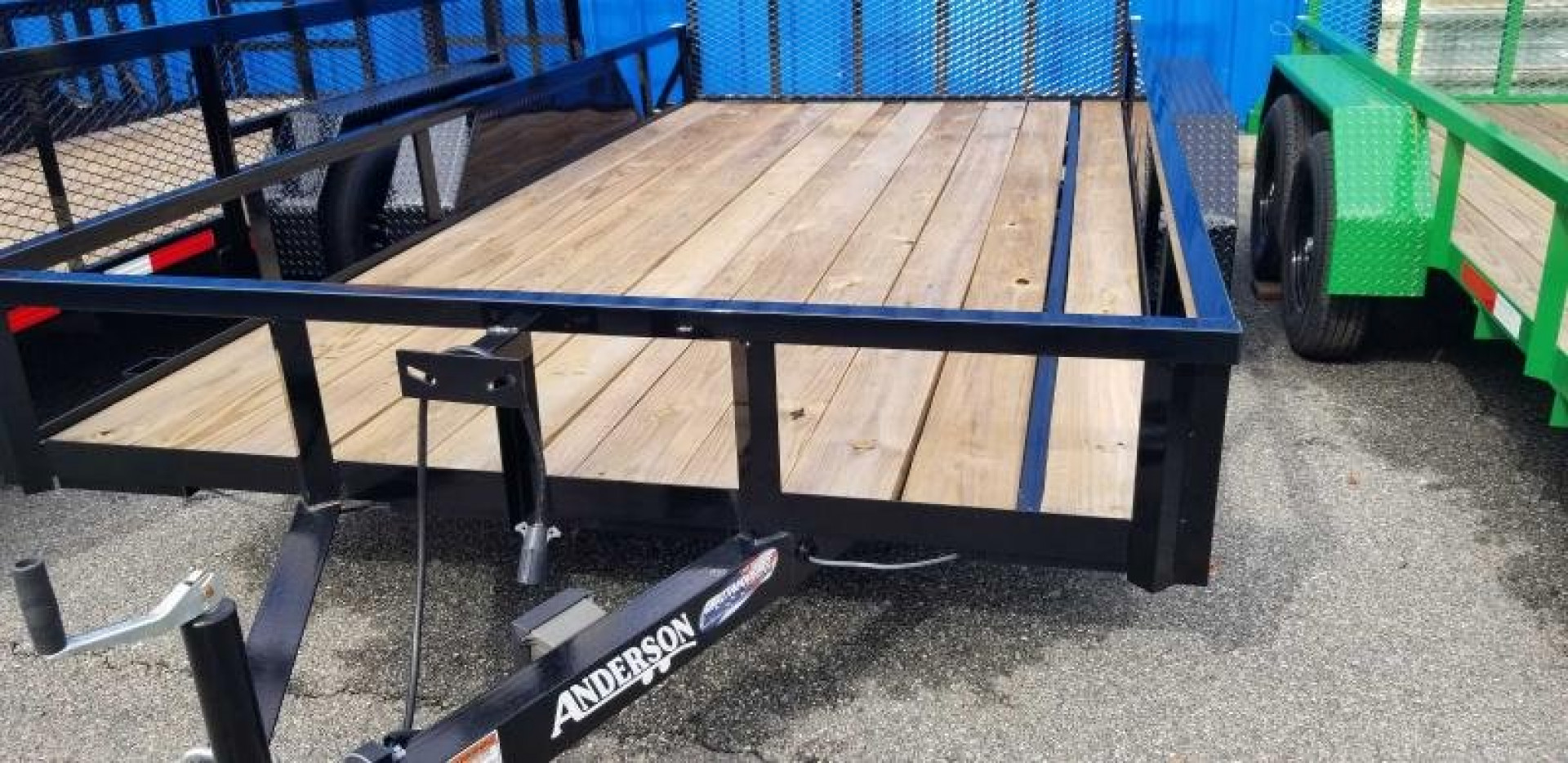 New 2023 Anderson Manufacturing LST 7X14TA Utility Trailer