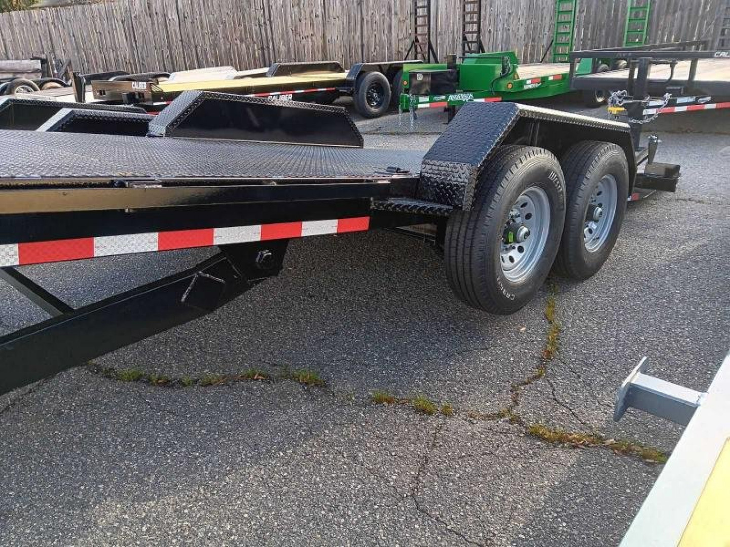 New 2024 Hawke Trailers 7X20TA 10K Standard Power Tilt Trailer