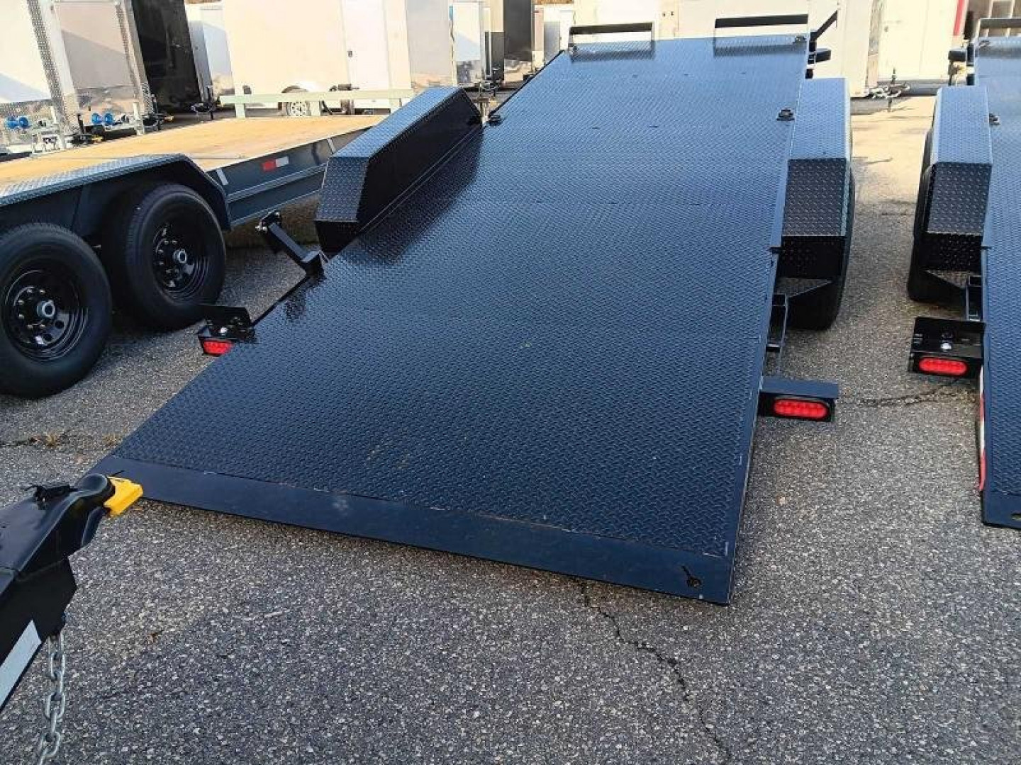 New 2024 Hawke Trailers 7X20TA 10K Standard Power Tilt Trailer