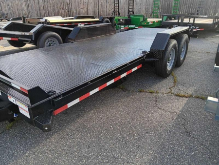 New 2024 Hawke Trailers 7X20TA 10K Standard Power Tilt Trailer