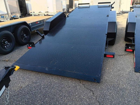 New 2024 Hawke Trailers 7X20TA 10K Standard Power Tilt Trailer