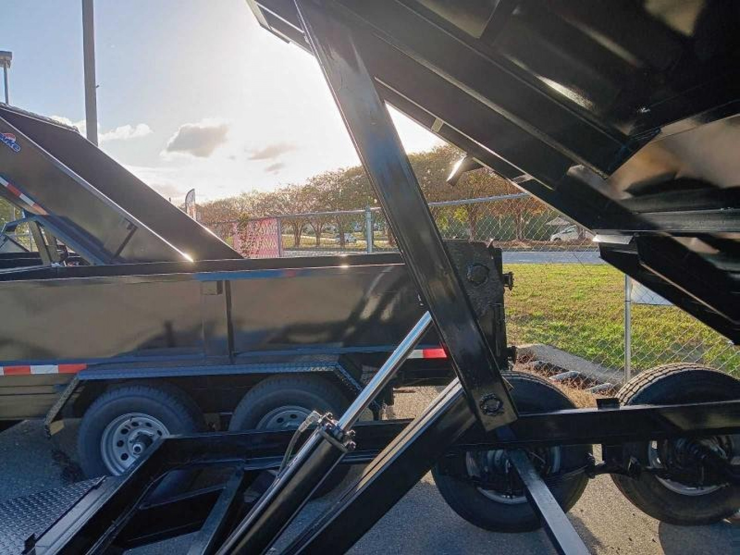 New 2024 Hawke Trailers 7X12TA 12K Low Profile Dump Trailer