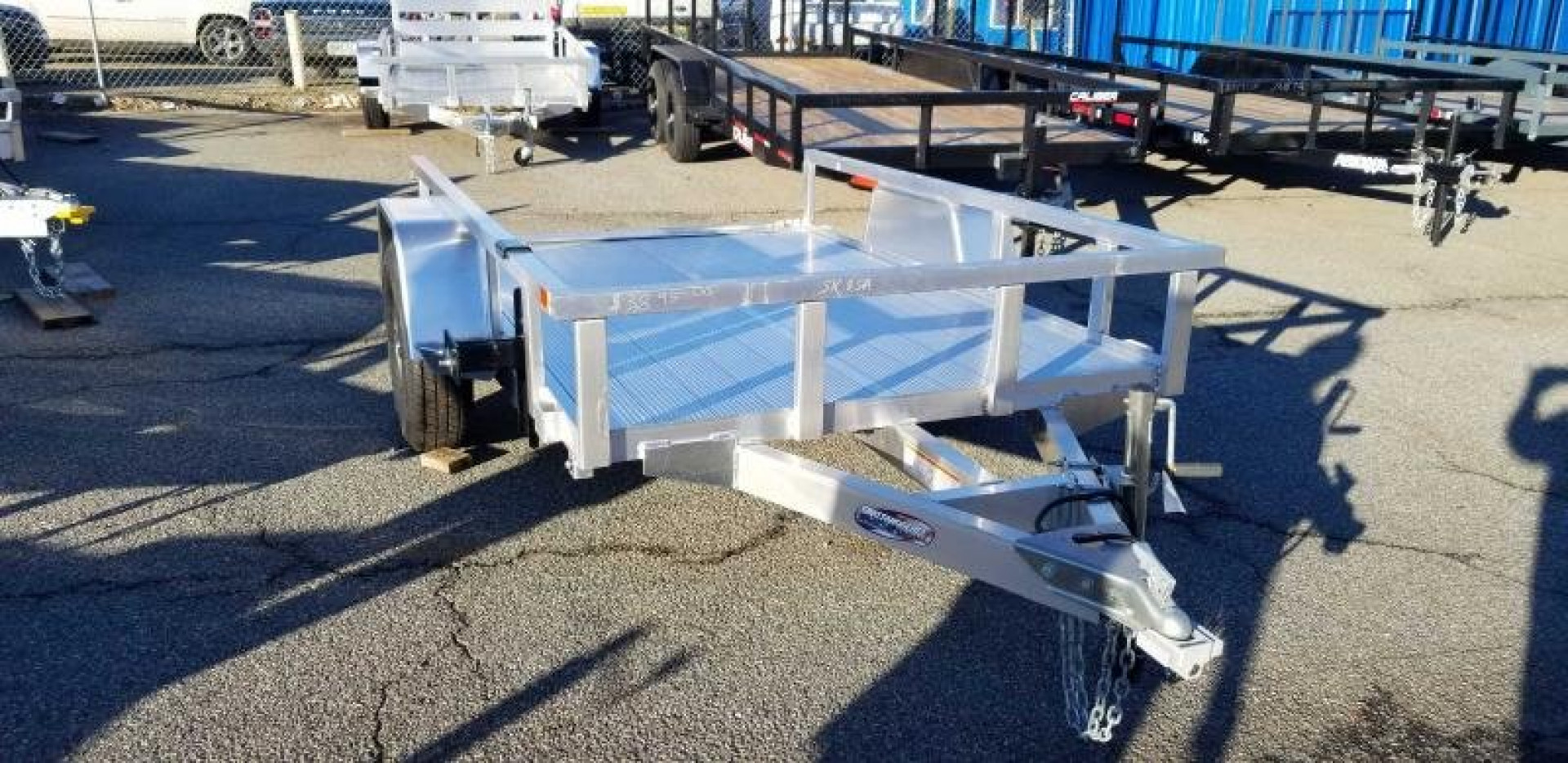 New 2022 Sure-Trac 5X8SA Aluminum Tube Top Utility  3K Idler