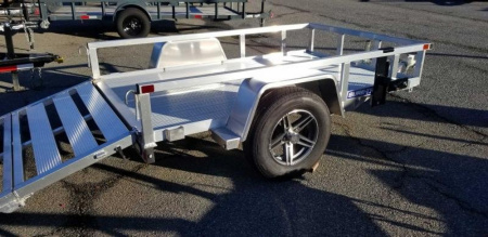 New 2022 Sure-Trac 5X8SA Aluminum Tube Top Utility  3K Idler