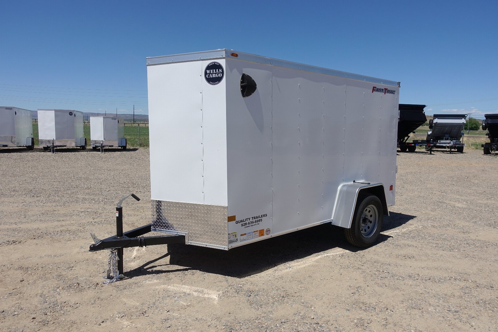 New 2025 Wells Cargo 5'x10' Cargo/Enclosed Trailer