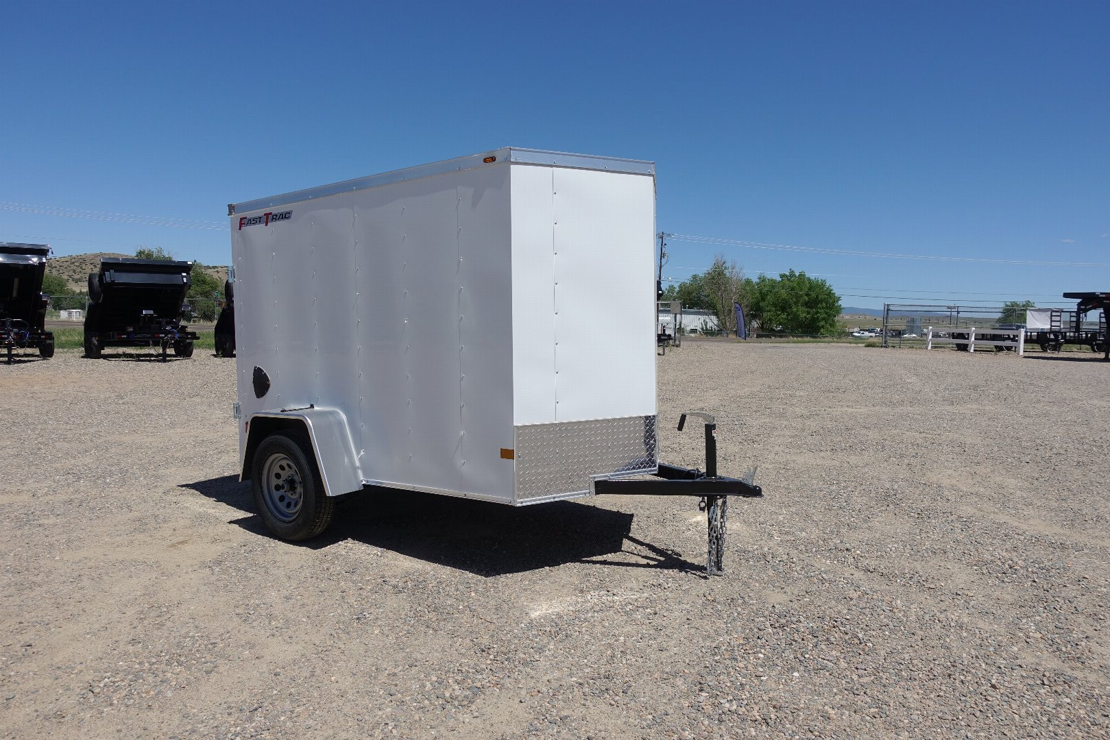 New 2025 Wells Cargo 5'x8' Cargo/Enclosed Trailer