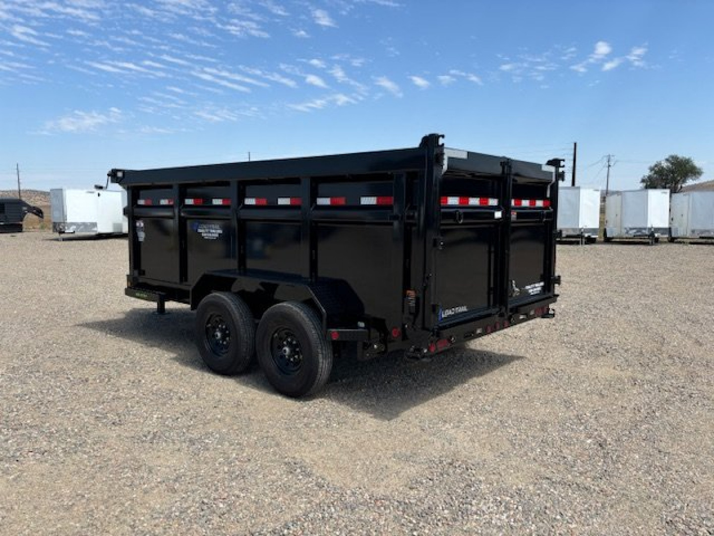 New 2025 Load Trail DL83x14 Dump Trailer with 4' Sides