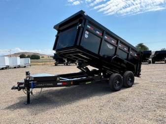 New 2025 Load Trail DL83x14 Dump Trailer with 4' Sides