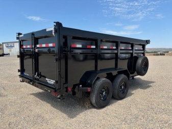 New 2025 Load Trail DL83x14 Dump Trailer with 4' Sides