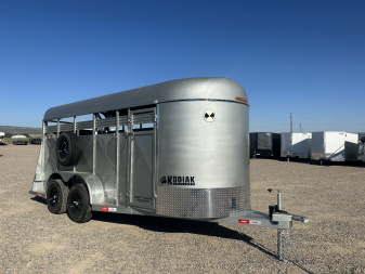 New 2025 Kodiak Trailers DLX6x12 Stock / Stock Combo Trailer
