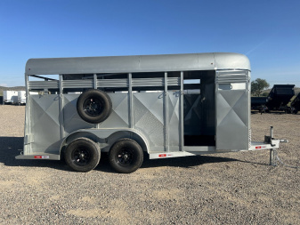 New 2025 Kodiak Trailers DLX6x12 Stock / Stock Combo Trailer