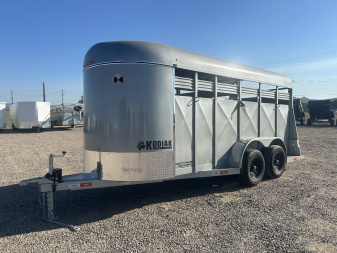 New 2025 Kodiak Trailers DLX6x12 Stock / Stock Combo Trailer