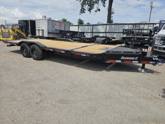 New 2025 Diamond C Trailers HXD208 22X102 Tilt Trailer