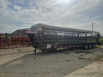 New 2025 Neckover 6'8 X32 Stock / Stock Combo Trailer