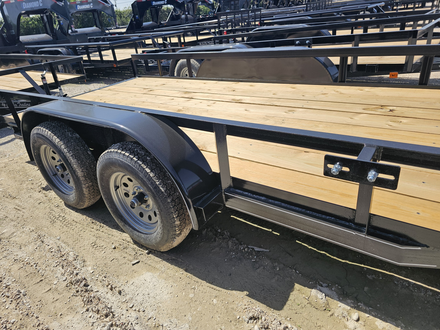 New 2025 Centex Trailers 6.4X16 Utility Trailer