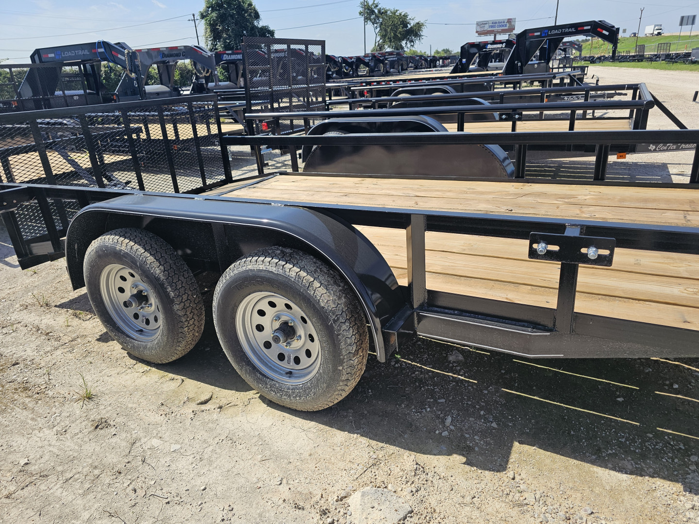New 2025 Centex Trailers 6.4X14 TA Utility Trailer