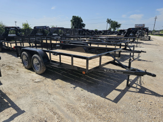 New 2025 Centex Trailers 6.4X14 TA Utility Trailer