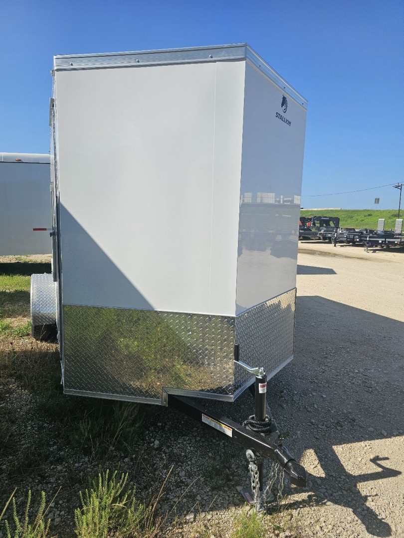 New 2025 Stallion Manufacturing LLC 6X12 Cargo / Enclosed Trailer