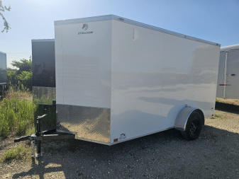 New 2025 Stallion Manufacturing LLC 6X12 Cargo / Enclosed Trailer