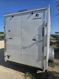 New 2025 Stallion Manufacturing LLC 6X12 Cargo / Enclosed Trailer