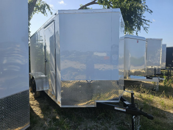 New 2025 Stallion Manufacturing LLC 7X14 Cargo / Enclosed Trailer